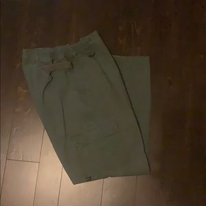 Green 5.11 tactical pants
